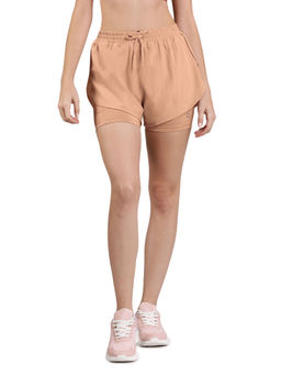 Amante - Cream High Rise Energize Active Shorts