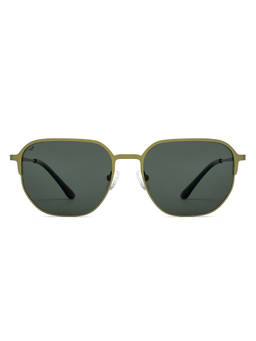Vincent Chase - Men Square Green Lens Full Rim Polarized and UV Protection Sunglasses -VC S16402