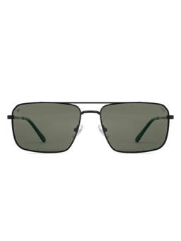 Vincent Chase - Men Square Green Lens Full Rim Polarized and UV Protection Sunglasses -VC S19003