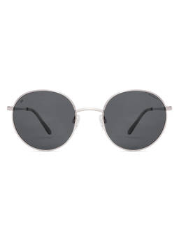 Vincent Chase - Men Round Grey Lens Full Rim Polarized and UV Protection Sunglasses -VC 241122