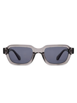 Vincent Chase - Men Rectangle Grey Lens Full Rim Polarized and UV Protection Sunglasses -VC 241387