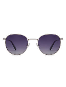 Vincent Chase - Unisex Round Purple Lens Full Rim Polarized and UV Protection Sunglasses -VC 242714