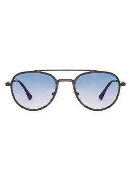 Vincent Chase - Men Aviator Blue Lens Full Rim Polarized and UV Protection Sunglasses -VC S19478