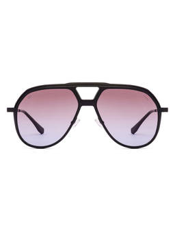 Vincent Chase - Men Aviator Purple Lens Full Rim Polarized and UV Protection Sunglasses -VC S19486