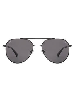 Vincent Chase - Women Aviator Grey Lens Full Rim Polarized and UV Protection Sunglasses -S19497