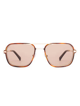 Vincent Chase - Men Square Blue Lens Full Rim Polarized and UV Protection Sunglasses -VC S19505