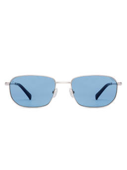 Vincent Chase - Men Rectangle Blue Lens Full Rim Polarized and UV Protection Sunglasses -VC S19518
