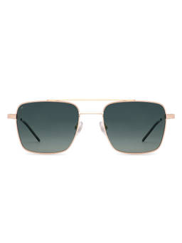 Vincent Chase - Men Square Green Lens Full Rim Polarized and UV Protection Sunglasses -VC S19655