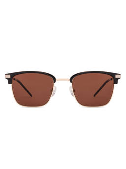 Vincent Chase - Men Square Brown Lens Full Rim Polarized and UV Protection Sunglasses -VC S19659