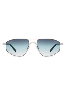 Vincent Chase - Men Irregular Blue Lens Full Rim Polarized and UV Protection Sunglasses -VC S19674