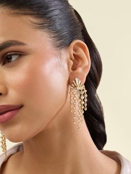 Isharya - Amora Chandelier Earrings In 18Kt Gold Plated