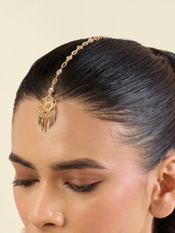 Isharya - Vieira Maangtikka In 18Kt Gold Plated