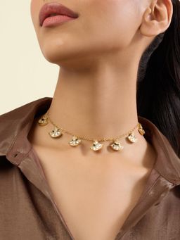 Isharya - Nazare Charm Necklace In 18Kt Gold Plated