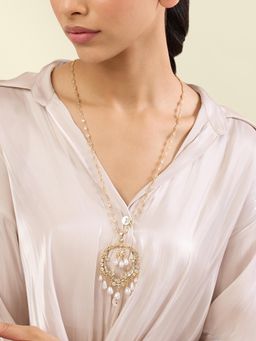 Isharya - Troia Pendant Necklace In 18Kt Gold Plated