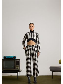 Muvazo - Multi-Colour Loomed Crochet Pant