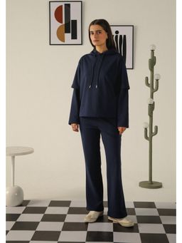 Muvazo - Navy Blue Luxe Pant