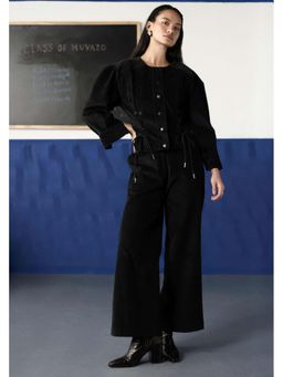 Muvazo - Black Belle Cord Pant
