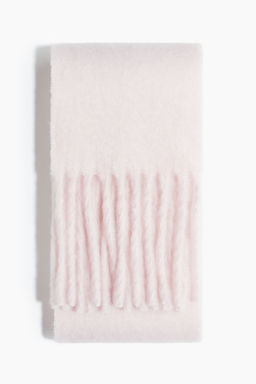 H&M - Women Pink Fluffy Scarf (190x18)