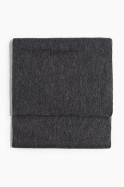 H&M - Women Grey Brushed-Finish Scarf (200x35)