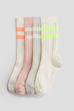 H&M - Boys 4-Pack Ribbed Socks