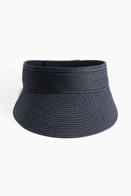 H&M - Women Blue Straw Sun Visor