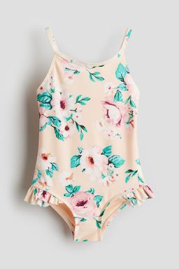 H&M - Girls Multi-Color Printed Swimsuit