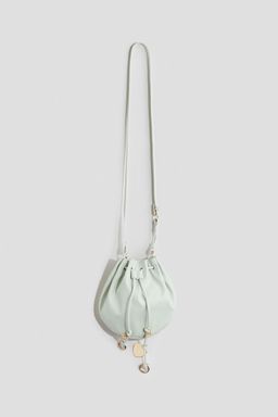 H&M - Girls Green Drawstring Crossbody Bag