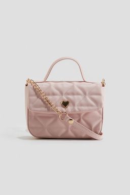H&M - Girls Pink Quilted Shoulder Bag