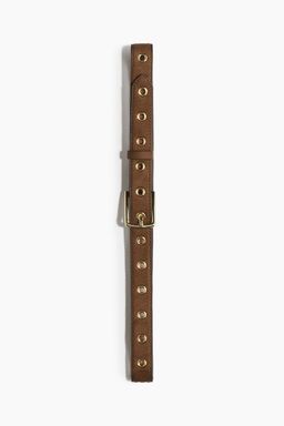 H&M - Women Beige Eyelet Belt
