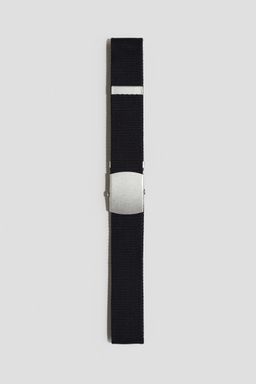 H&M - Boys Black Webbing Belt (90)