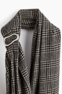 H&M - Women Beige Metal-Detail Blanket Scarf (220x60)