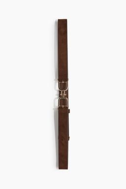 H&M - Women Brown Narrow Waist Belt
