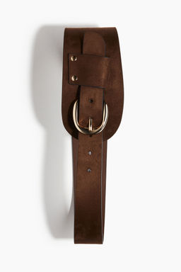 H&M - Women Brown Wide Waist Belt