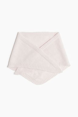 H&M - Women Pink Knitted Triangle Scarf (73x26)