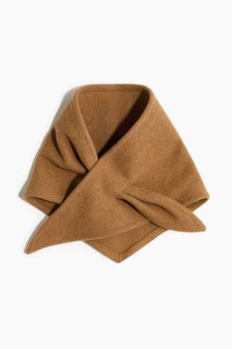 H&M - Women Beige Keyhole Scarf (76x25)