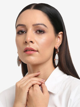 Ruby Raang Studio - Dusk Dew Rose Gold Earrings