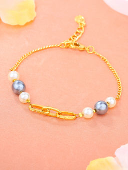 Estele - Gold Plated Sparkling Bracelets for Women