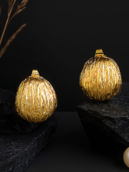 Estele - Gold Plated Stylish and Graceful Demi Fine Heggie Earrings
