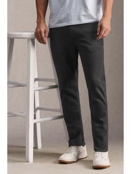 Louis Philippe - Men Black Solid Jeans