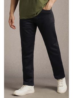 Louis Philippe - Men Black Solid Jeans
