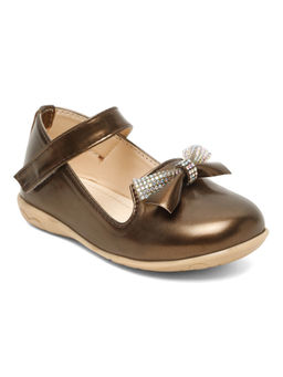 Hopscotch - Metallic Elegance Ballerinas Bronze
