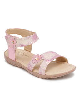 Hopscotch - Sparkle Bloom Comfort Sandals Pink