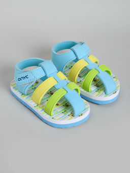 Hopscotch - Multi-Strap Athletic Sandals Multi-Color
