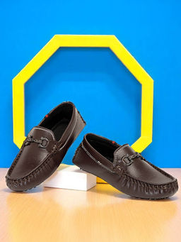 FREEPLAY - Boys Elegant Loafers Brown