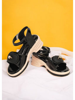 FREEPLAY - Stylish Platform Sandals for Girls Black