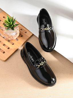 Stefens - Party Ready Stylish Loafer for Boys Black