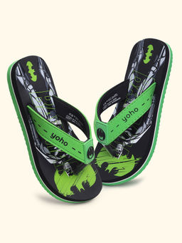 Yoho - Batman Flipflops for Kids Black
