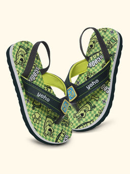 Yoho - Scooby Doo Flipflops for Boys Green