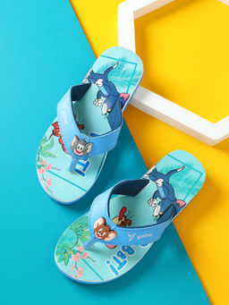 Yoho - Tom & Jerry Flipflops For Kids Blue
