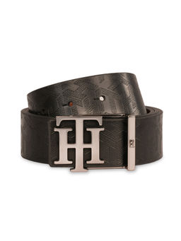 Tommy Hilfiger - Black & Tan Men Leather Reversible Belt - Glanvilles